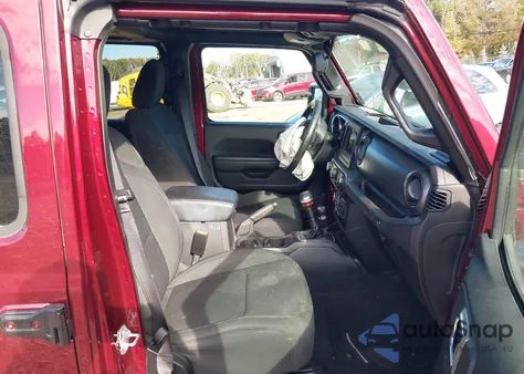 2022 Jeep Wrangler Unlimited Willys 4X4 z USA, uszkodzony, nr VIN 1C4HJXDG4NW154537